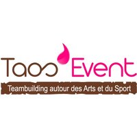 Animation team building - Logo de l'entreprise TaosEvent pour une préstation en réalité virtuelle avec la société TKorp, experte en réalité virtuelle, graffiti virtuel, et digitalisation des entreprises (développement et événementiel)